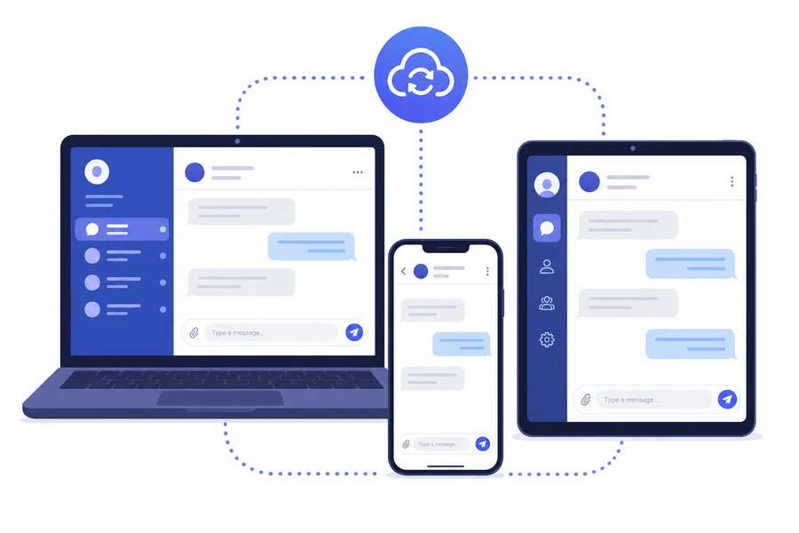 توافق Telegram Web مع أنظمة متعددة