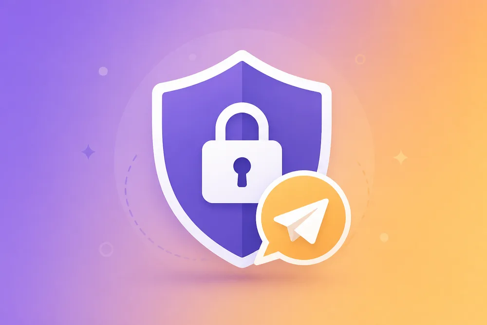 طبقات حماية Telegram متعددة